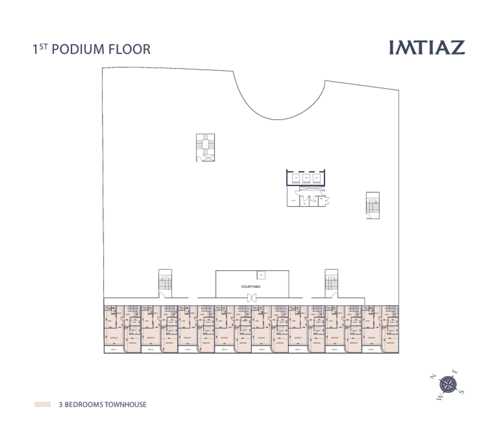 Podium 1 Floor plan 